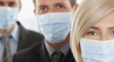 Главный источник распространение гриппа – дыхание больного